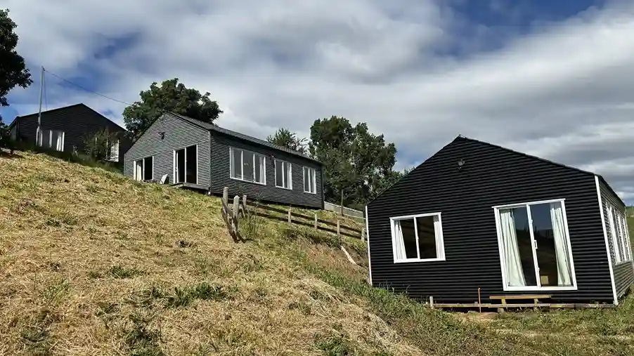 cabañas independientes en chiloe para alojamiento vacaciones