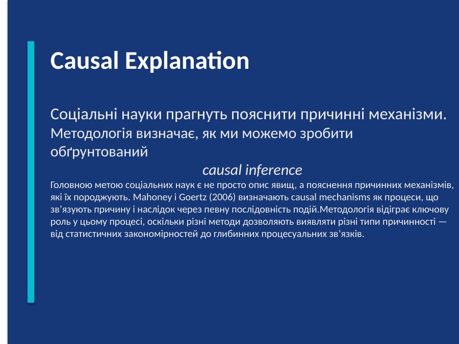 Causal Explanation