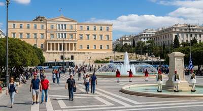 Athens Tour: Syntagma Square