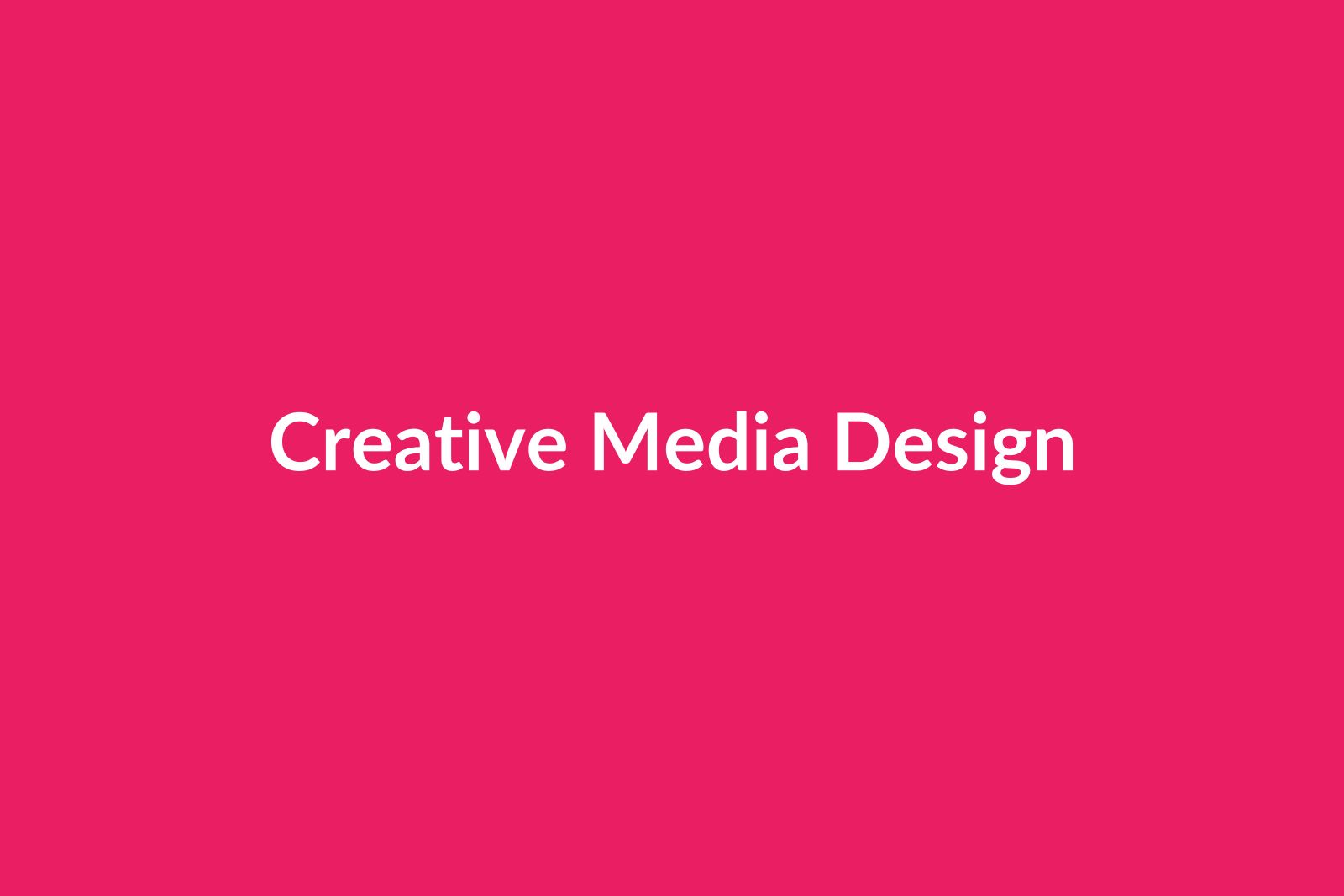 Grafisch Lyceum Utrecht Creative Media Design
