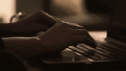 image of a clapboard on a film set