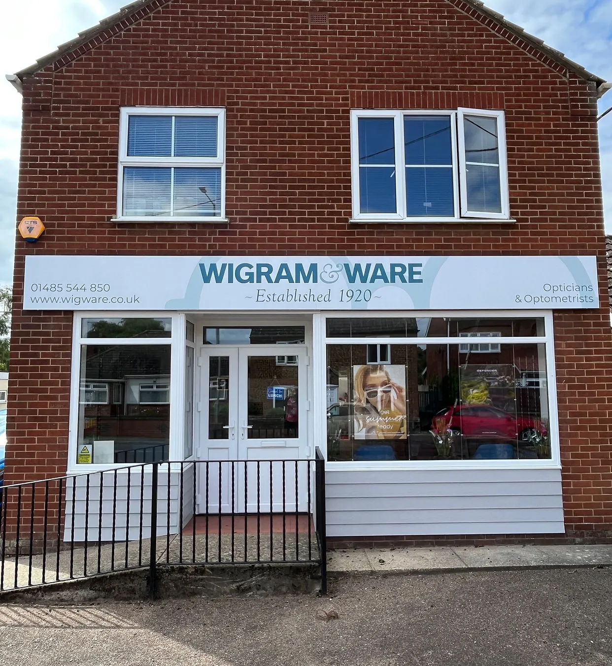 Wigram & Ware, a historic opticians storefront established in 1920