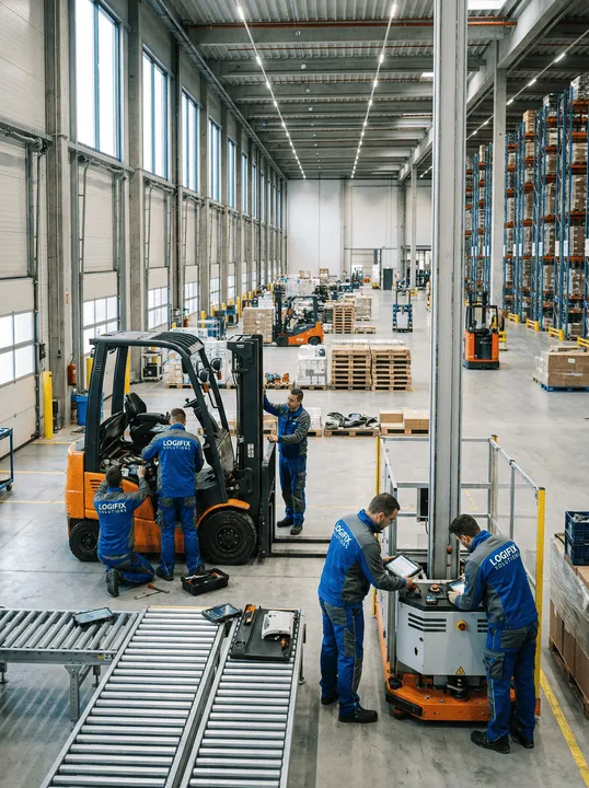 mantenimiento industrial logistica barcelona