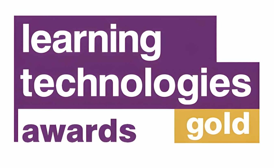 Learning Technologies Awards Gold logo