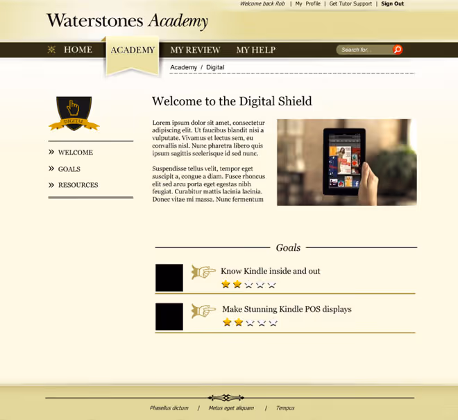 Screenshop of Till, Phoenix and Compass reflection activity