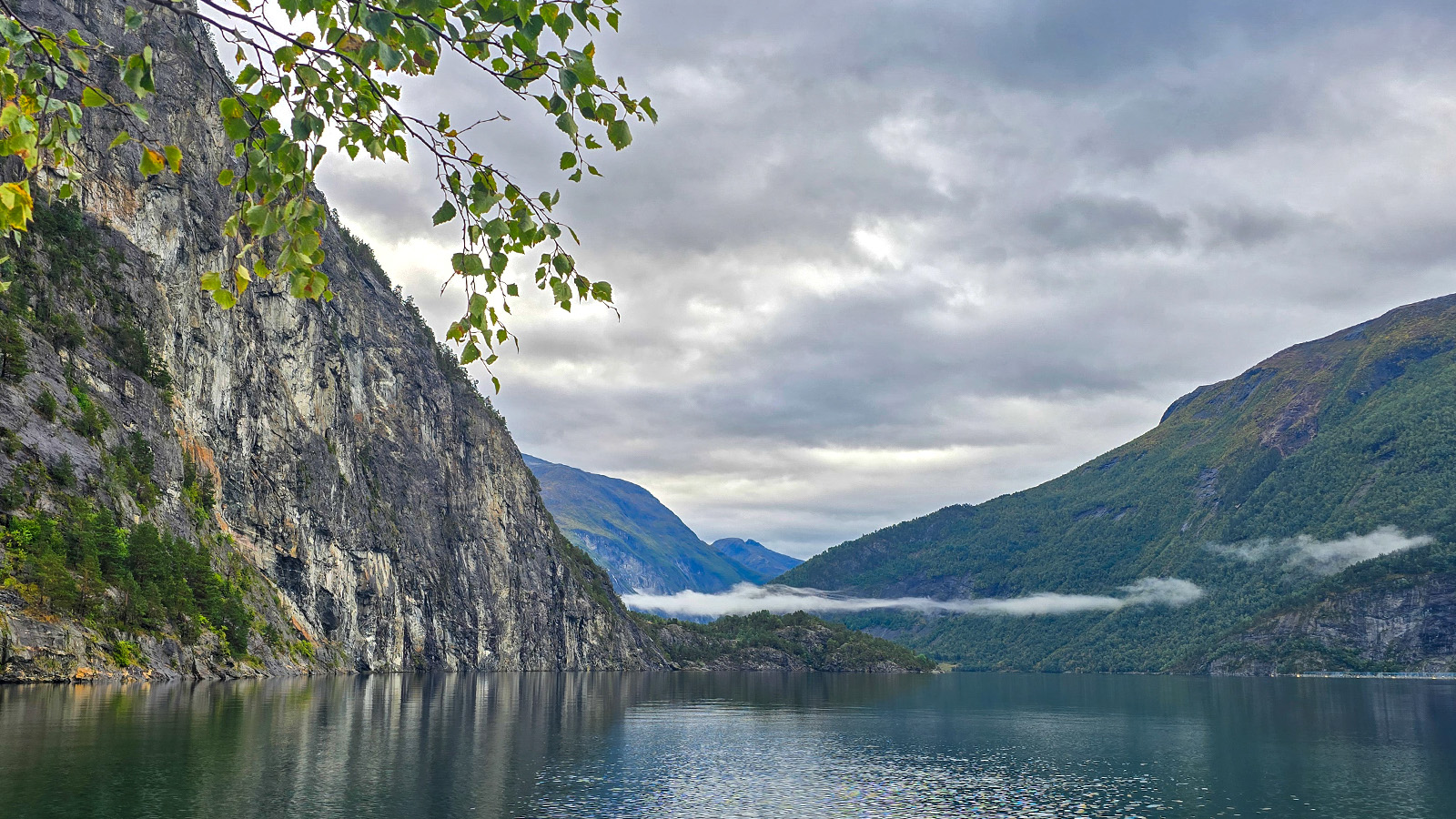 Fjordutsikt fra Valldal