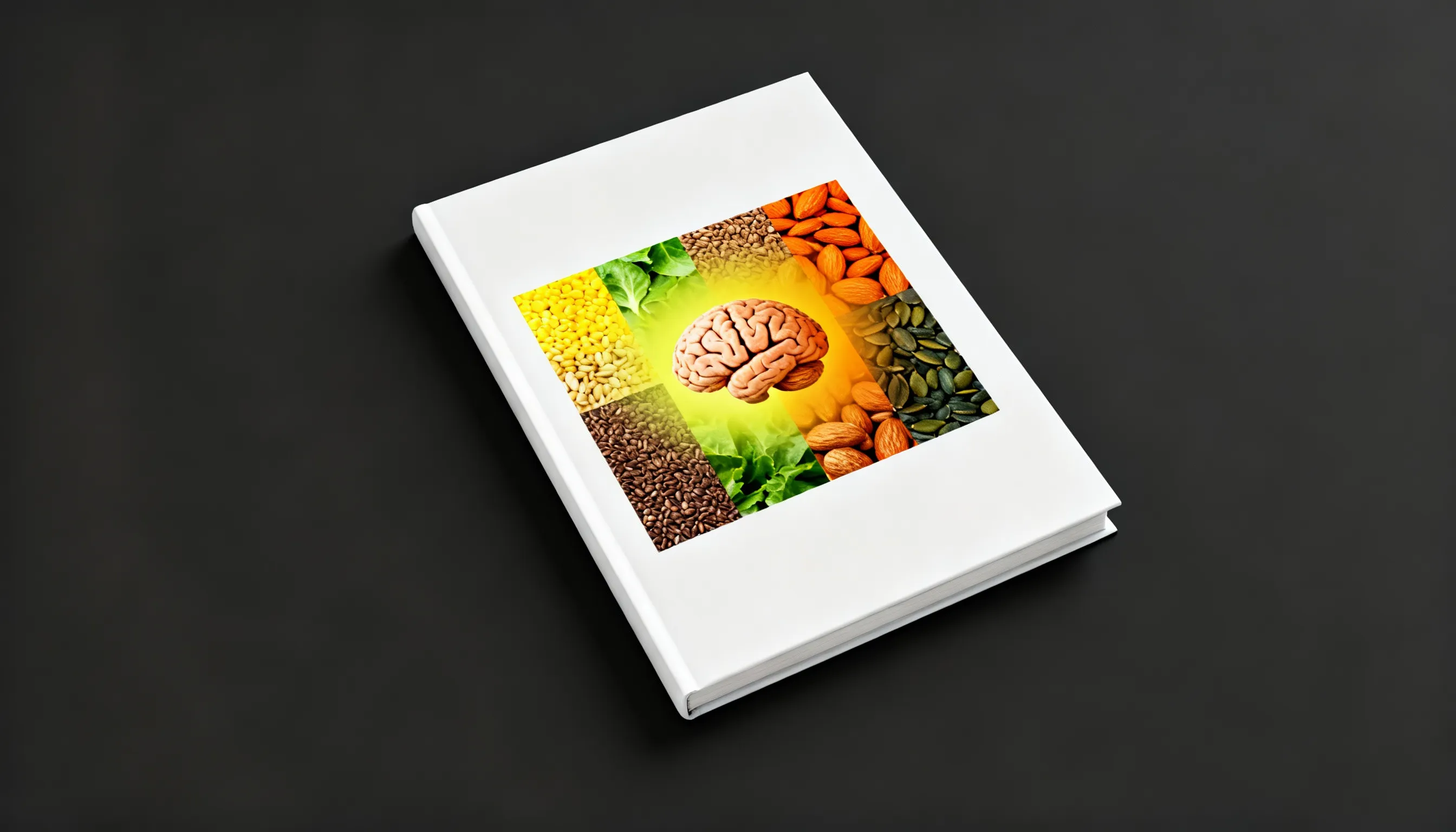 A visually engaging cookbook focused on brain-boosting recipes.