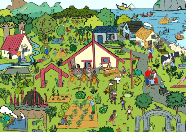 What does hauora look like in the mid north