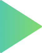 Right-pointing triangle gradient arrow in blue and green.