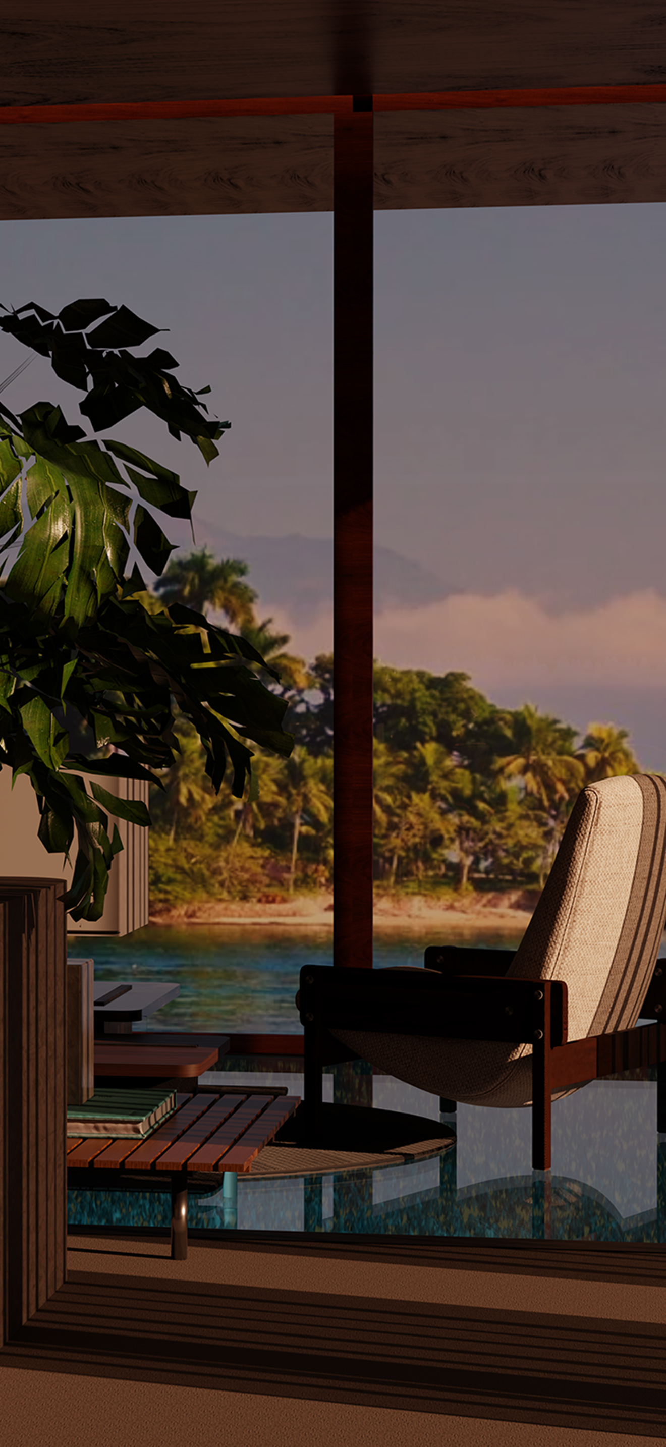 Tropical coastal residence, Angra dos Reis