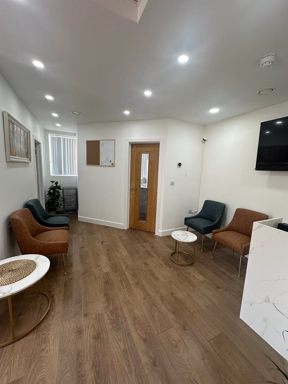 The Althea waiting room area