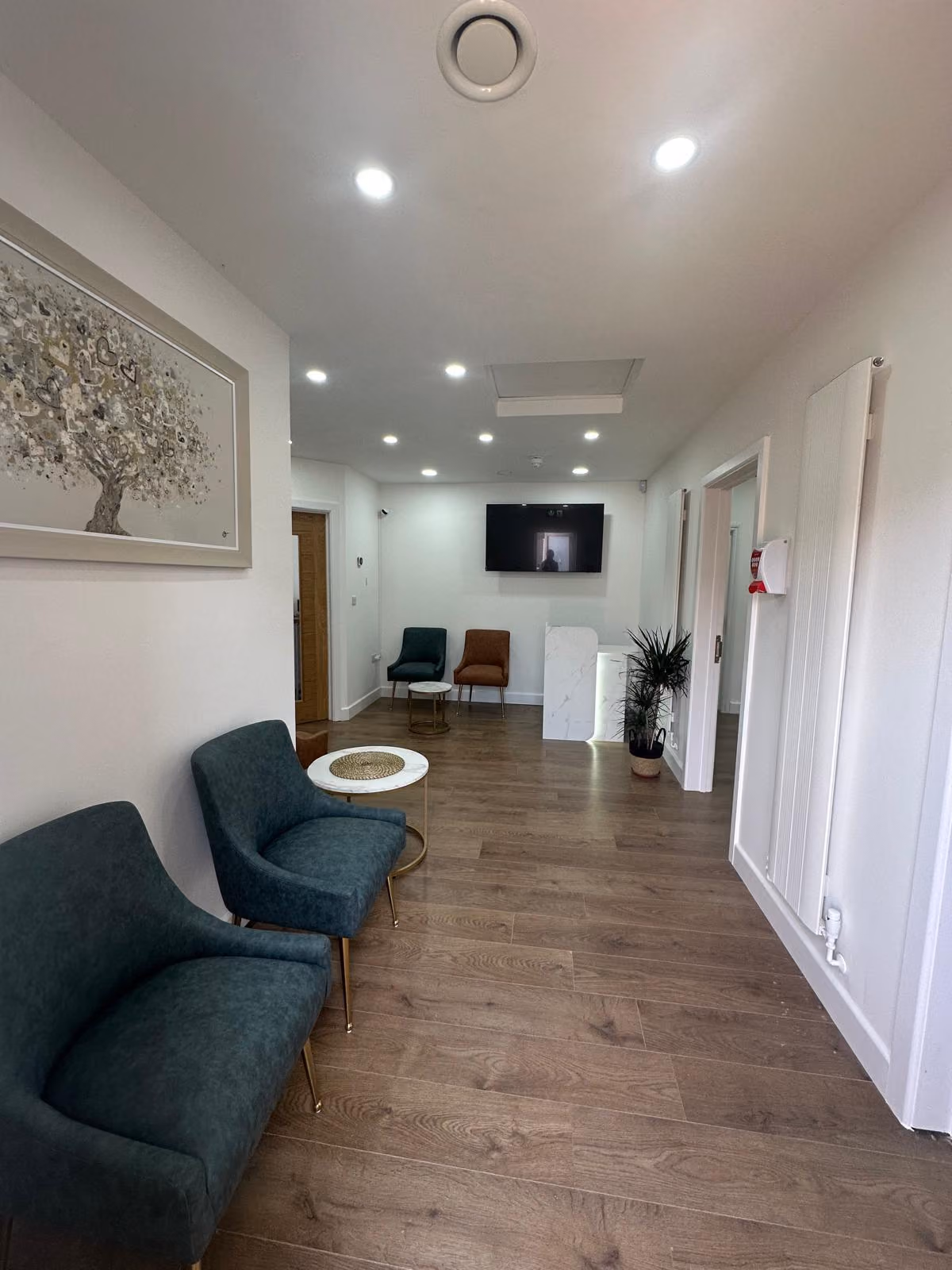 The Althea waiting room area