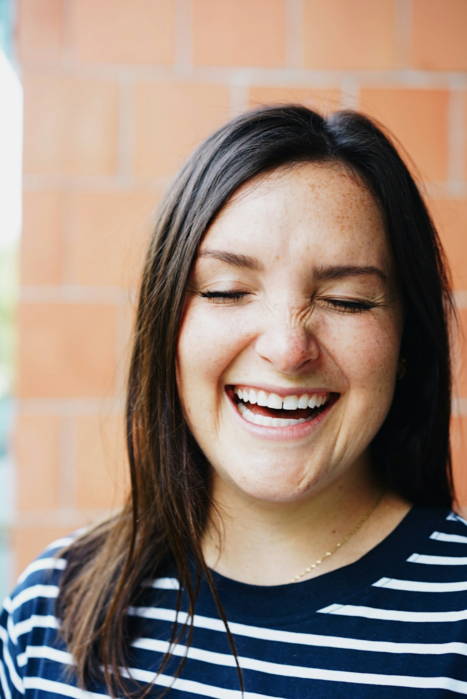 Femme souriante