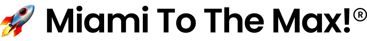 The Miami To The Max! logo