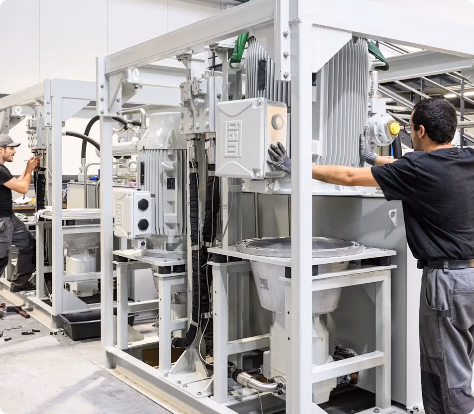 Analyse technique d’une installation industrielle réalisée par Nanfourma