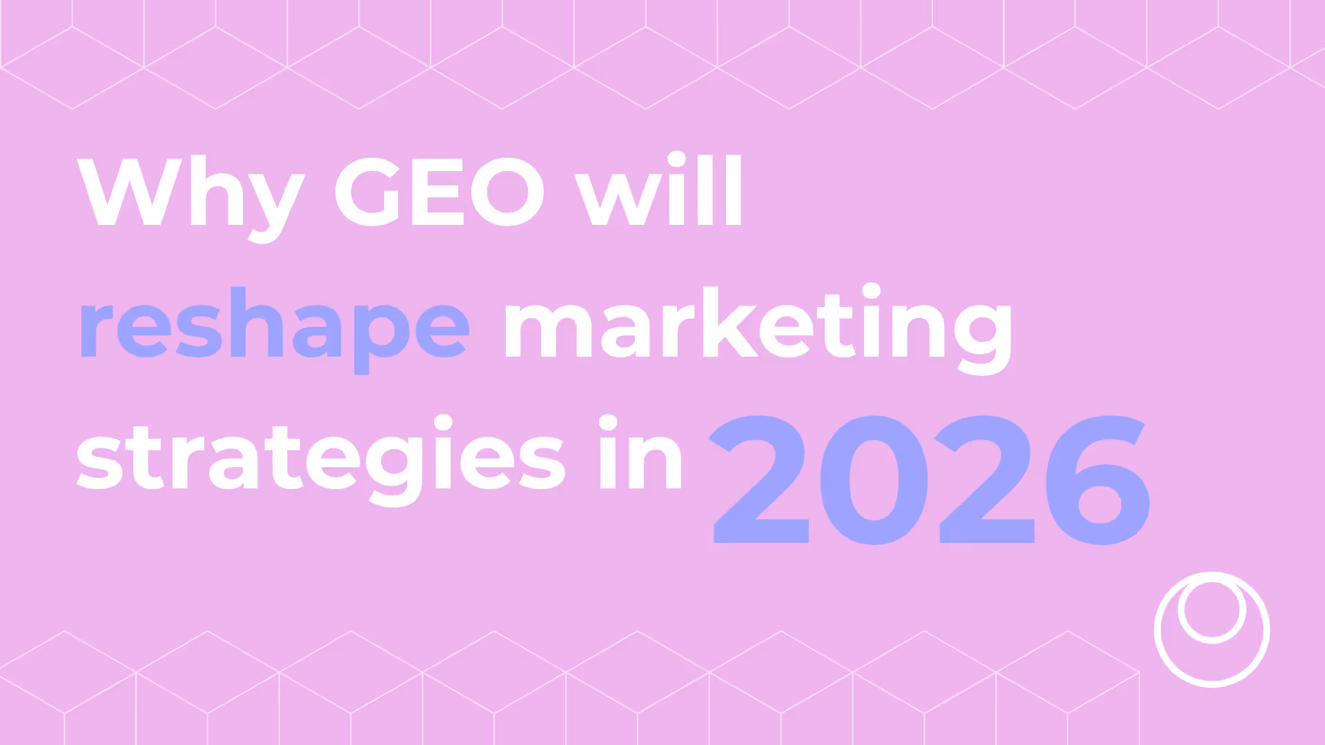 GEO matters because people increasingly make decisions inside AI answers, not after clicking through links. When that happens, visibility is about being included and described correctly, not just ranking.