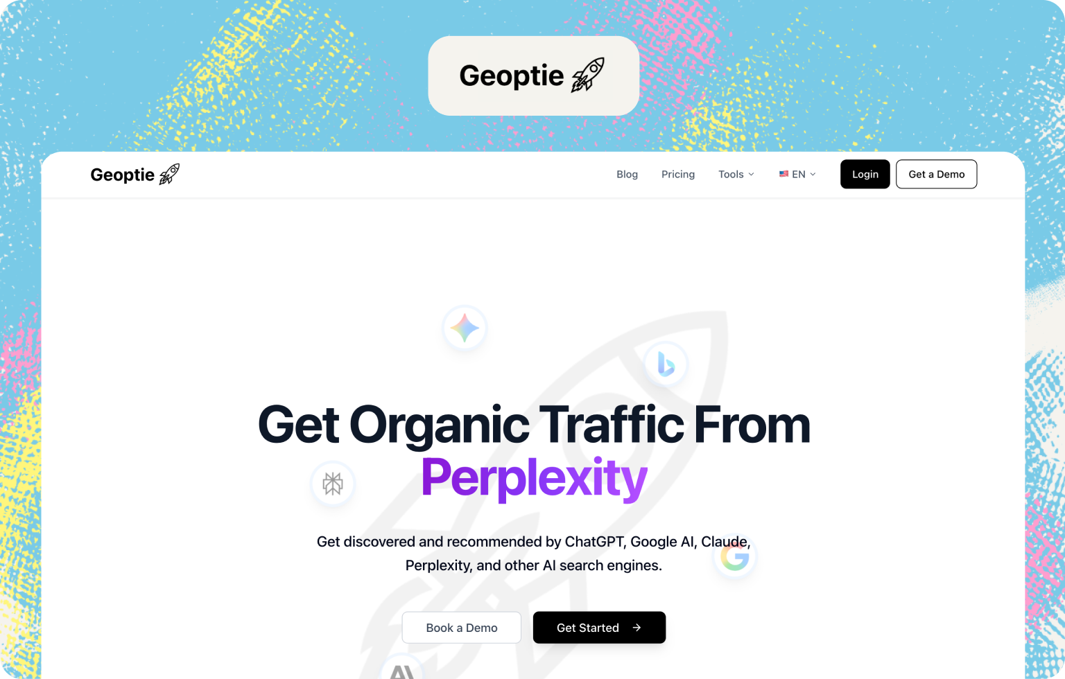 geoptie logo