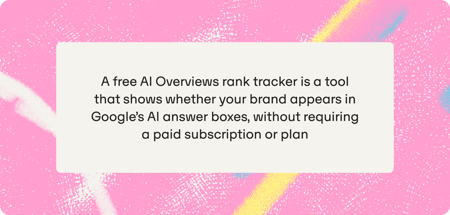 definition ai overviews