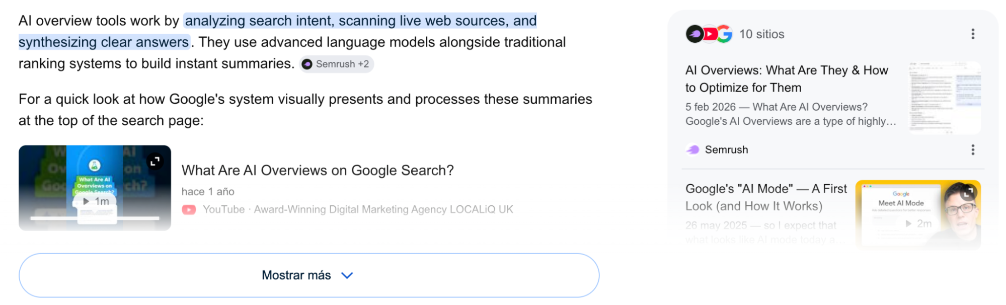 ai overviews snippet how do AI overview tools work