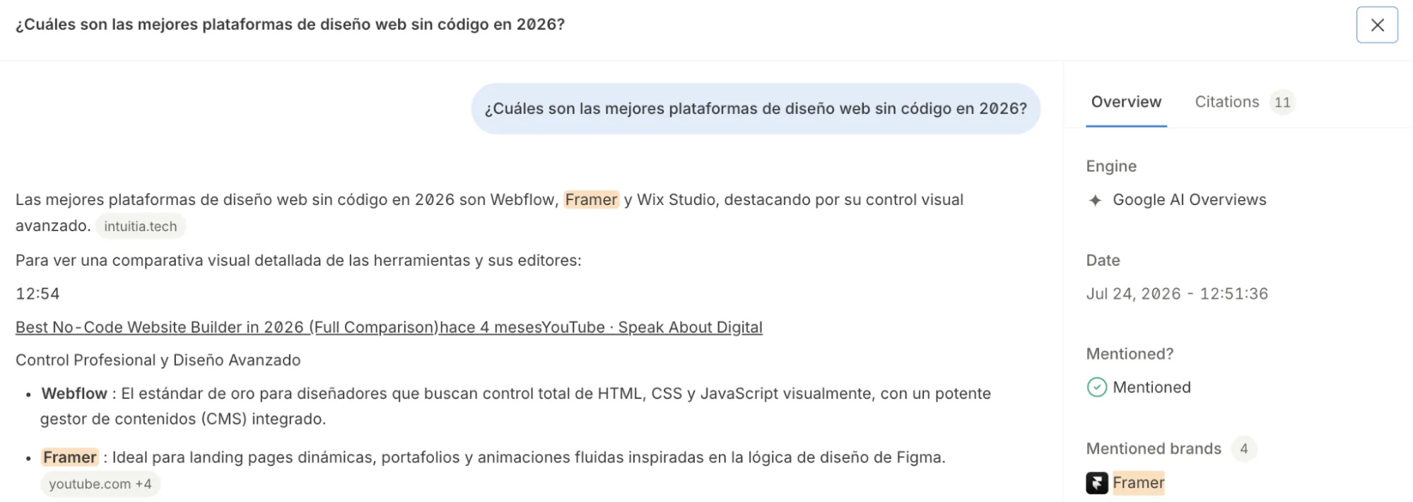 best platforms no coding in spanish