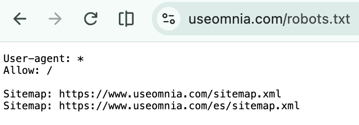 Acceso del rastreador a robot.txt para geo