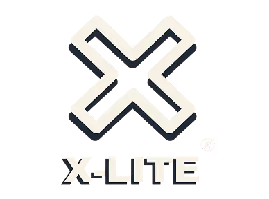 X-LITE brand logo featuring a stylized X above the text X-LITE.