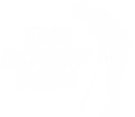 Silhouette of a golfer putting a ball with the words The Bogey Men in bold text.