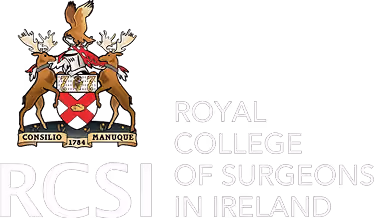Royal College of Surgeons in Ireland logo with crest and text RCSI.