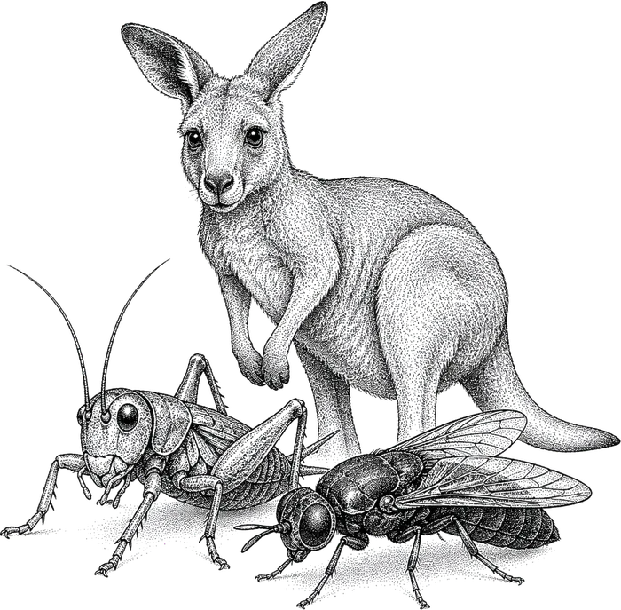 Stipple illustration of a single-serve stick pack format