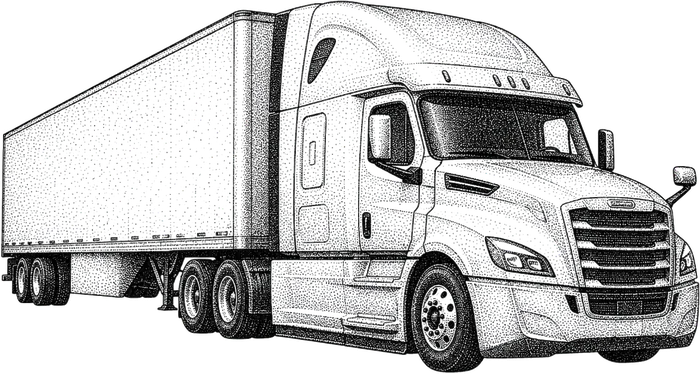 Stipple illustration of an independent pet retail storefront