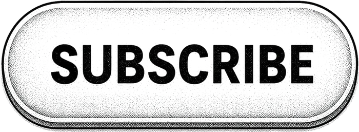 Stipple illustration of a subscribe button, representing subscription and retention