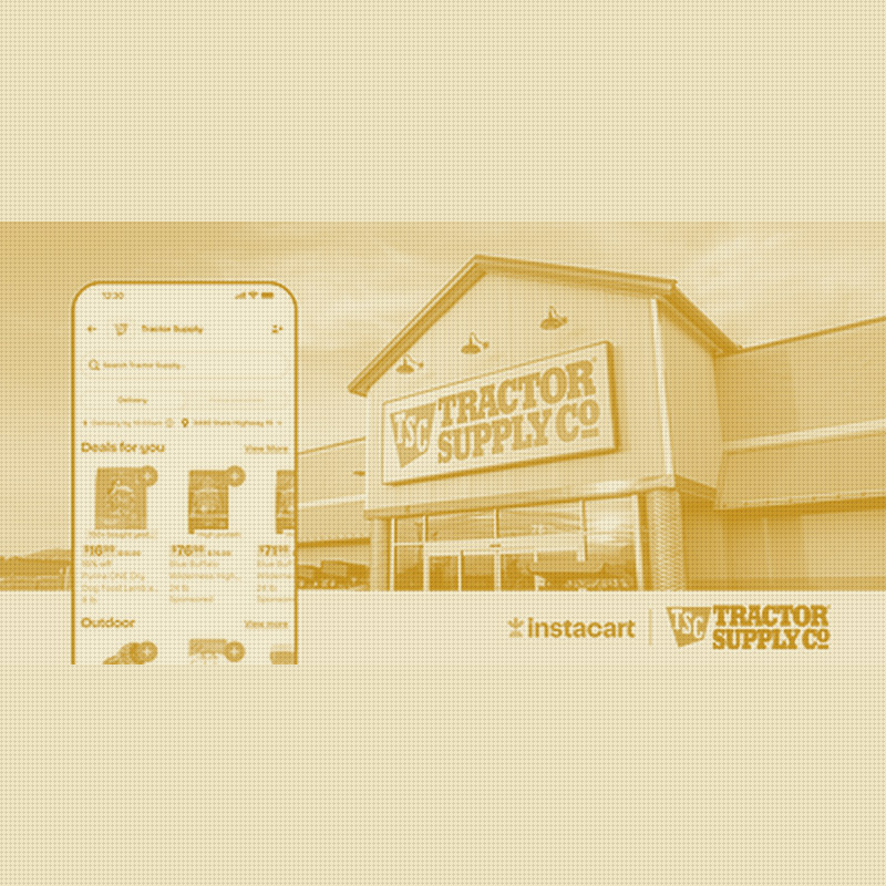 Tractor Supply Puts 2,400 Stores on Instacart While Its Pet Aisle Slumps