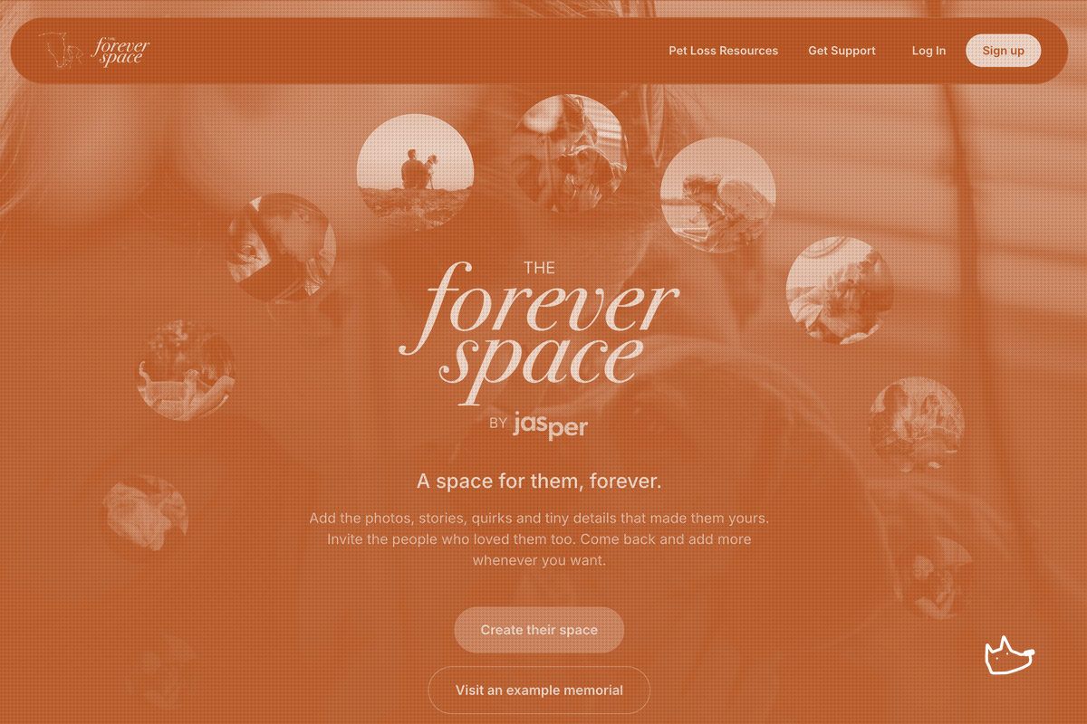 A Free Pet Memorial Builder Puts Grief Care on the Pet Industry's Map