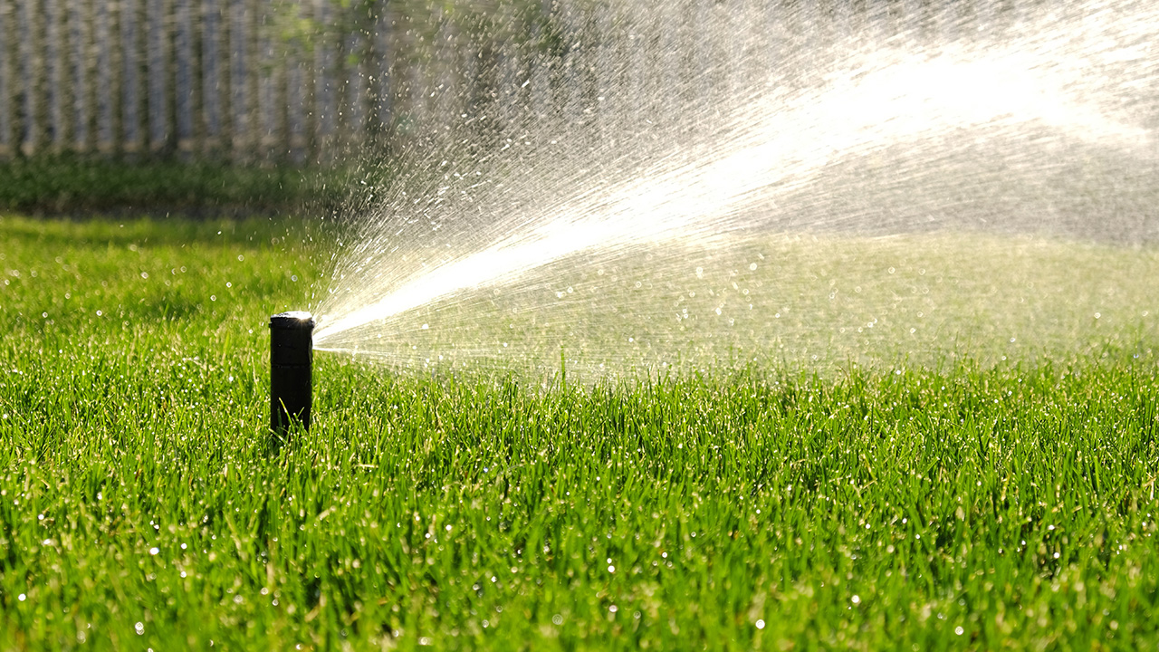 Commercial irrigation system service in West Tampa by LCL Lawn Care Services