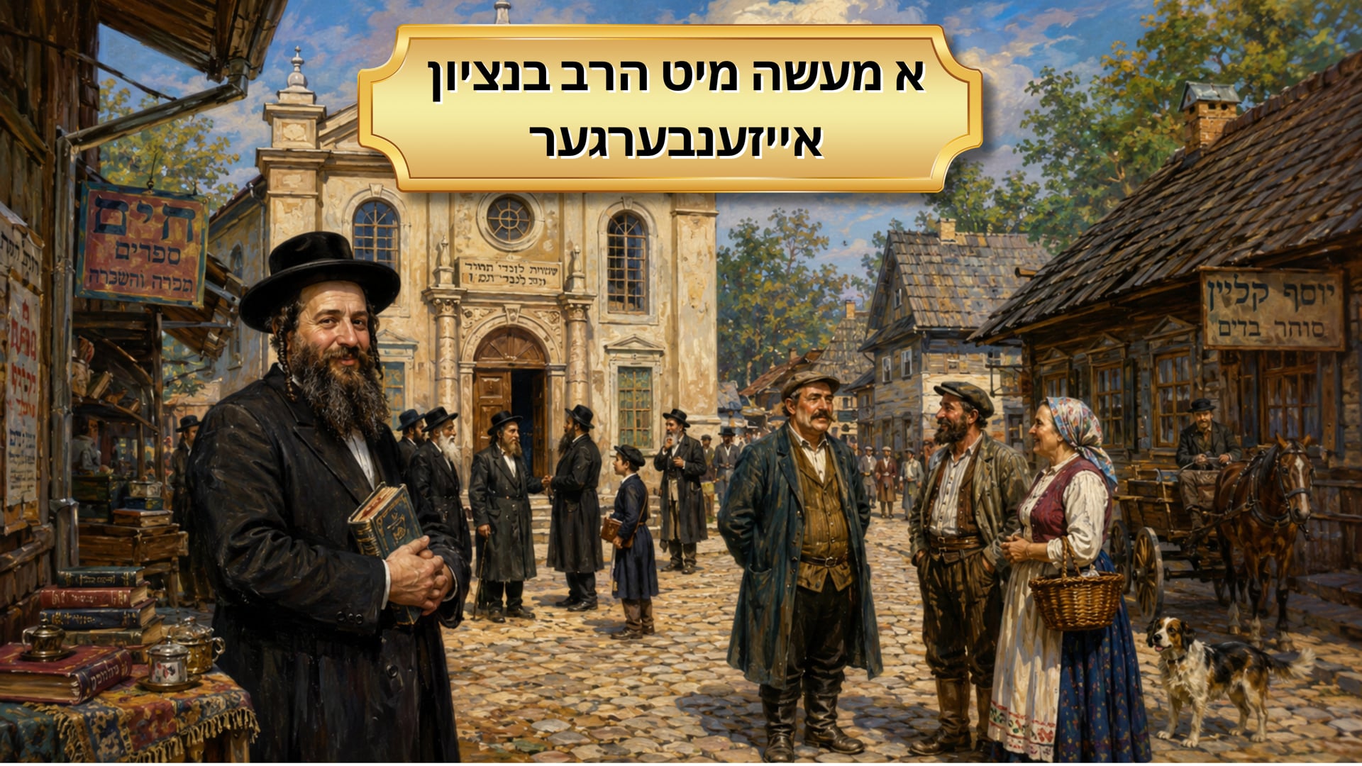 א מעשה מיט הרב בנציון אייזענבערגער