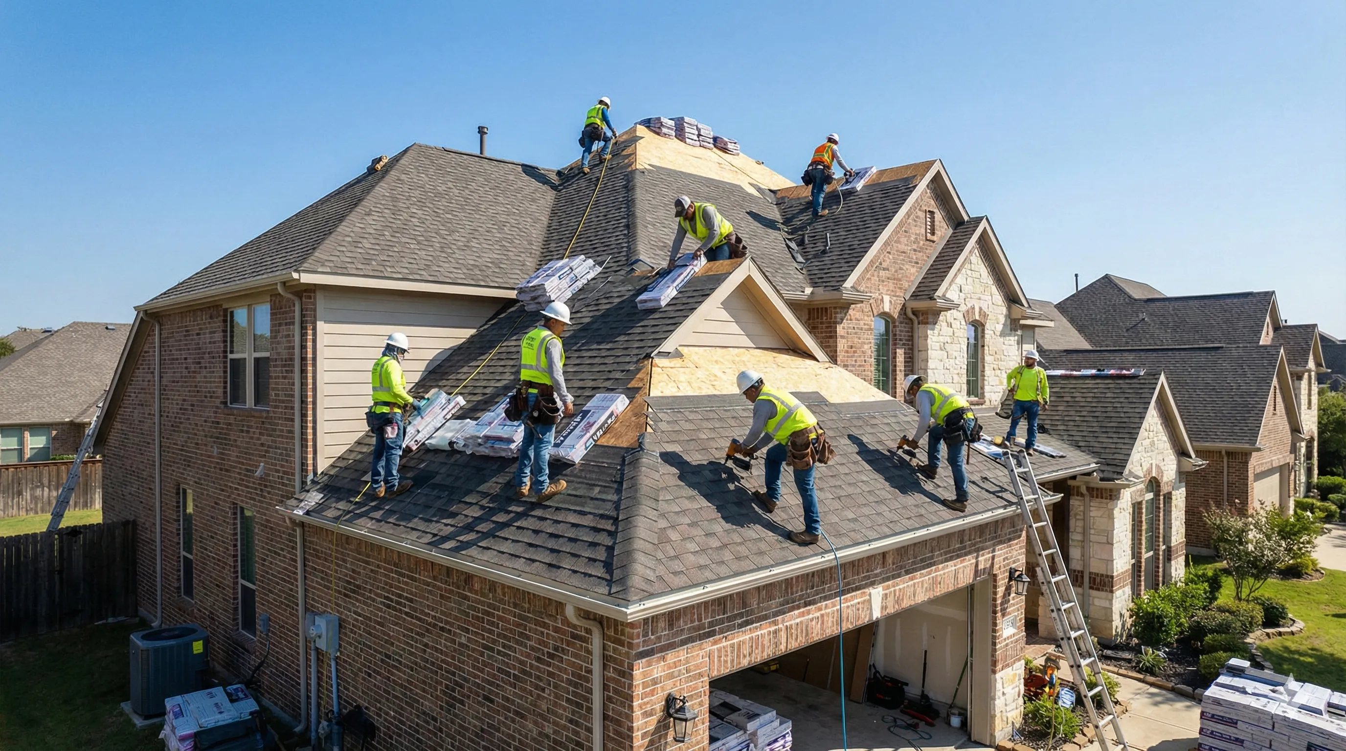 Roof inspection in Grapevine and Southlake by RoofUs Roofing