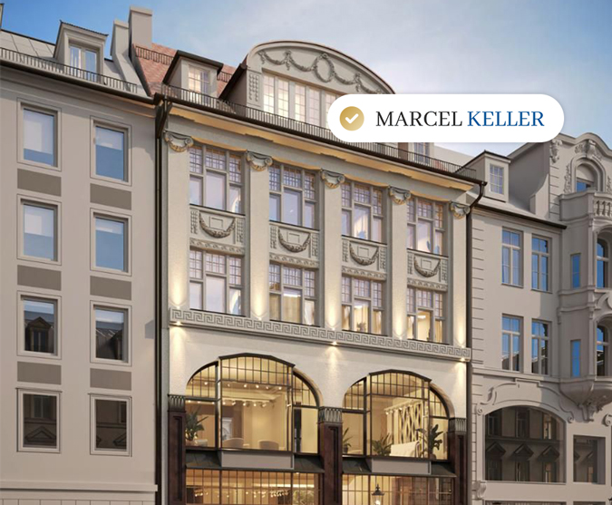 Dann stand die Frage im Raum: Reicht mir das oder will ich mehr? Die Antwort war klar. Ich habe Alex ins Team geholt, ein Büro in der Münchner Innenstadt bezogen, direkt an der Residenz. Selbst eine Denkmalimmobilie. CRM aufgebaut, Prozesse strukturiert, den Grundstein gelegt für das, was jetzt kommt.


