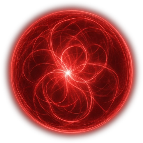 Grosse boule de design futuriste