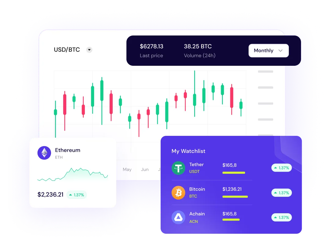 Cryptozy Assets - Feature Card Illustration