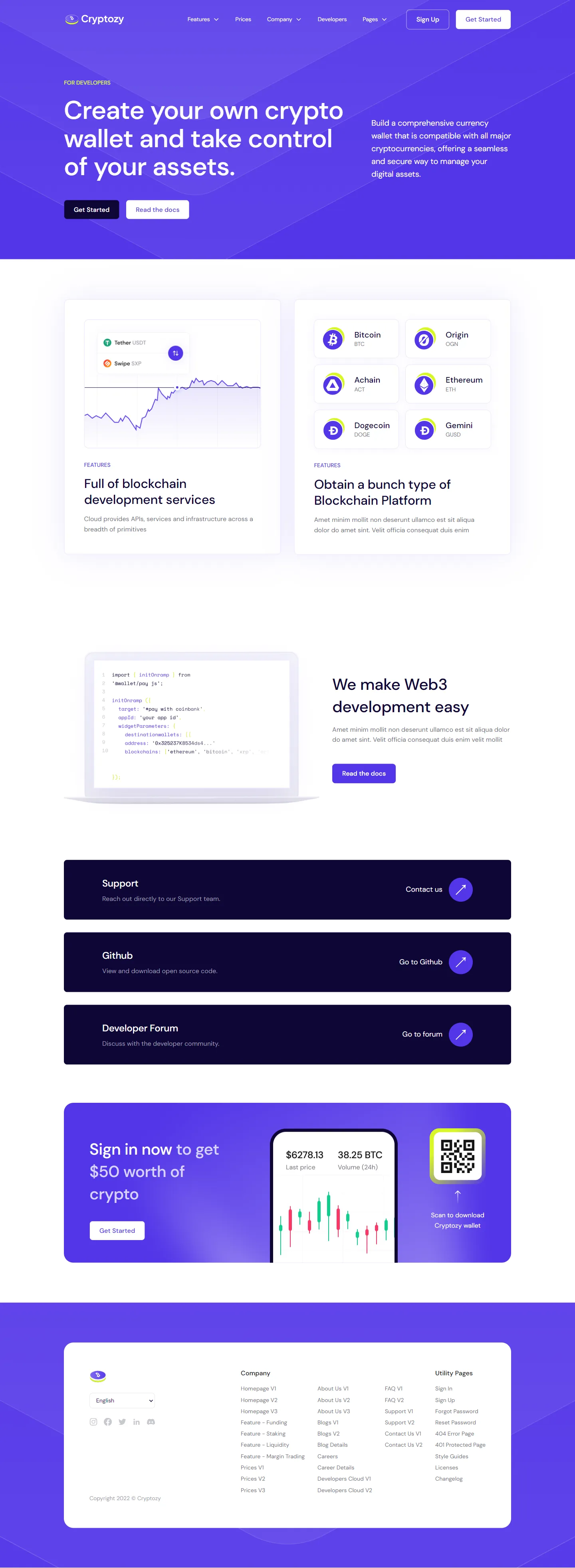 Cryptozy Assets - Developers V2