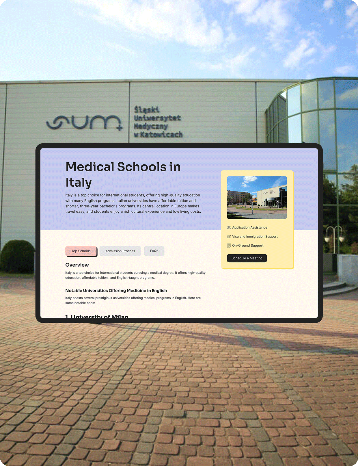 A GIF of Intellete schools 