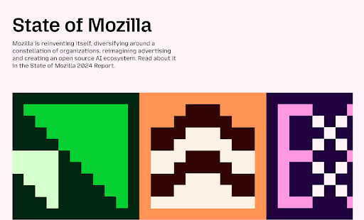 State of Mozilla custom font
