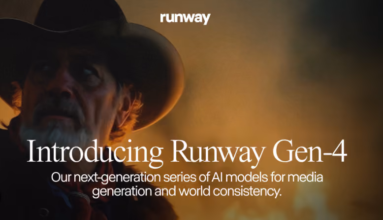 Runway Gen-4 Model AI Tool for media generation