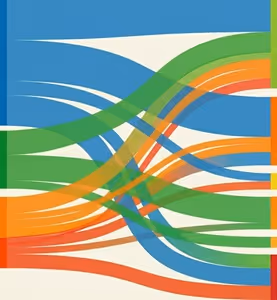 a generic Sankey diagram