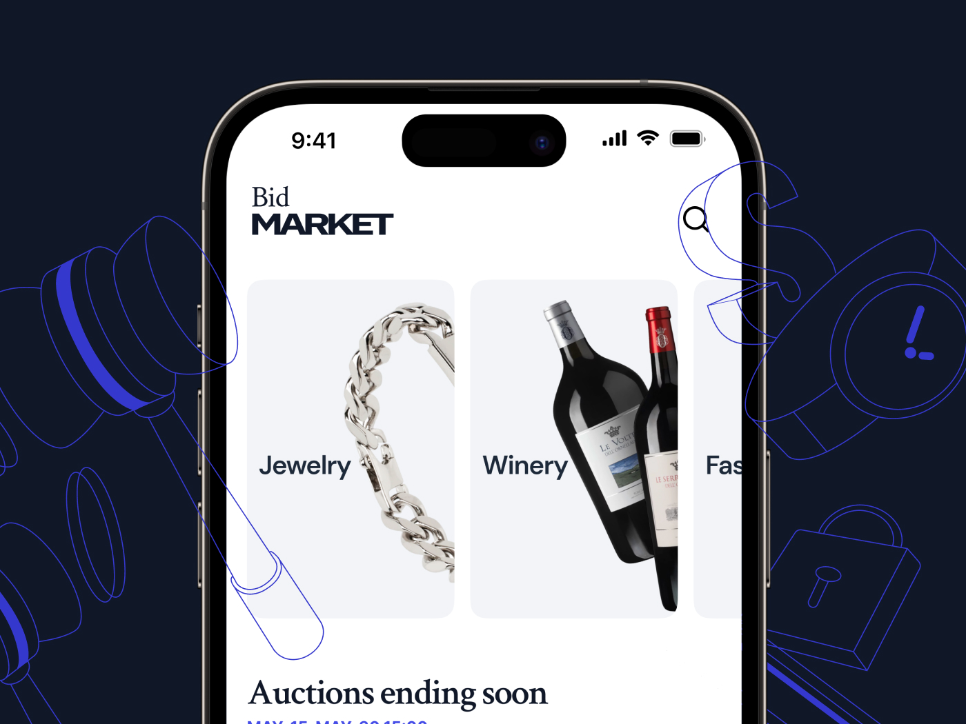 BidMarket - Elevating Online Bidding into a Thrilling Experience