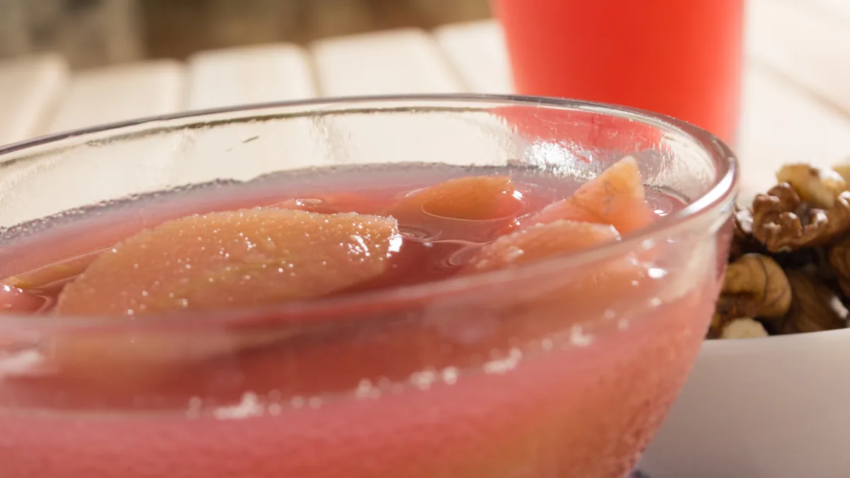 Compote de pommes et betteraves
