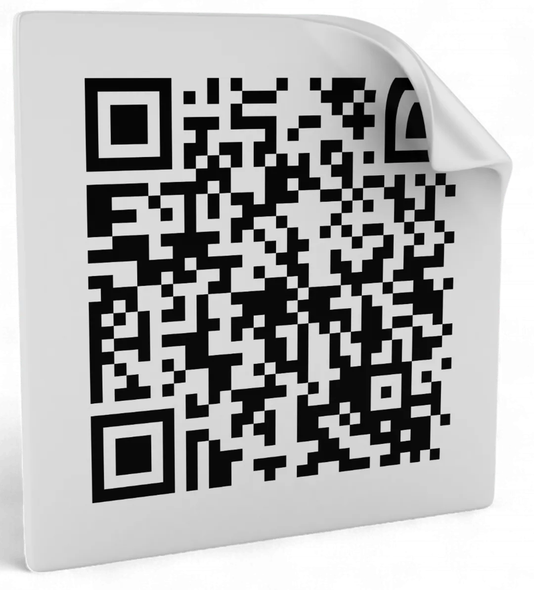 A white square with a black barcode on it.