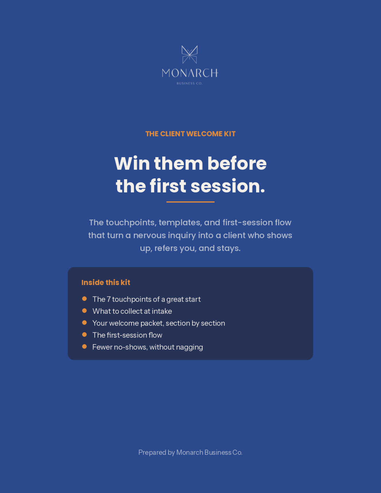 Client Welcome Kit preview