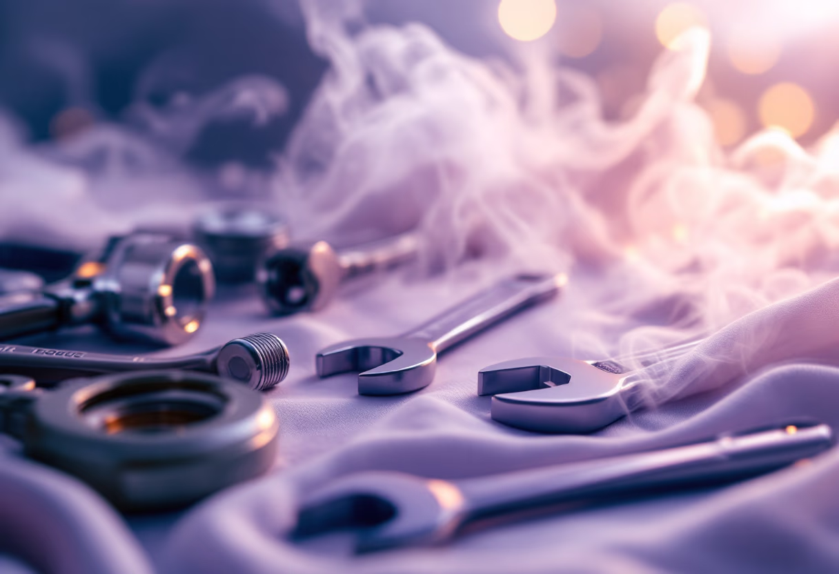 image of tools used in different services (for a automotive service)