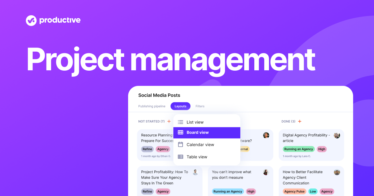 Professional Services Project Management